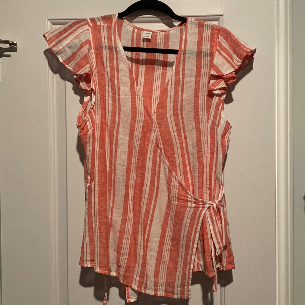 Old Navy Wrap Top- M